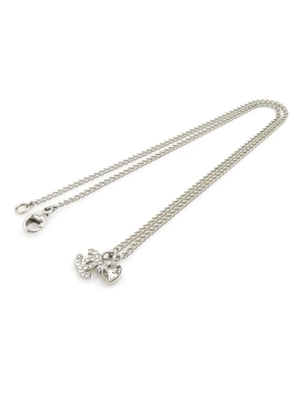 Auth Chanel Cc Logo Heart Motif #294124C32B
